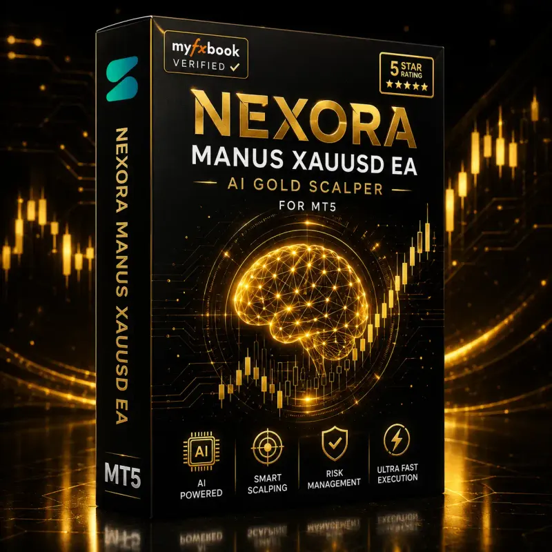 Nexora Manus XAUUSD EA: AI Gold Scalper for MT5