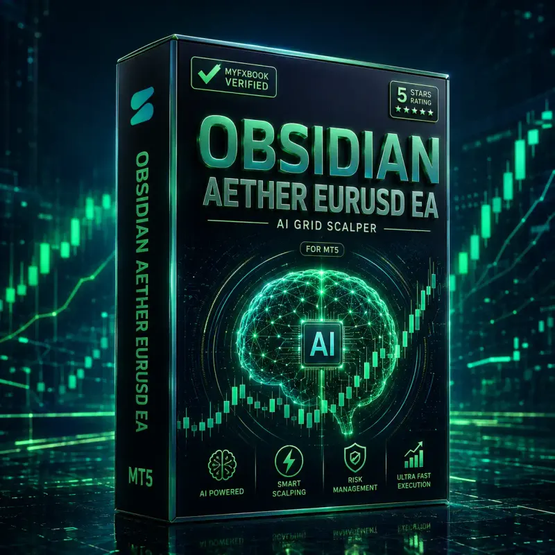 Obsidian Aether EURUSD EA: AI Grid Scalper for MT5