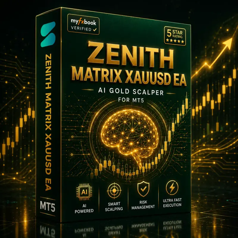 Zenith Matrix XAUUSD EA: AI Gold Scalper for MT5